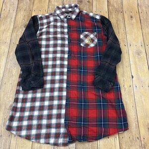 Lauren Ralph Lauren Red and Black Plaid Button Down Shirt